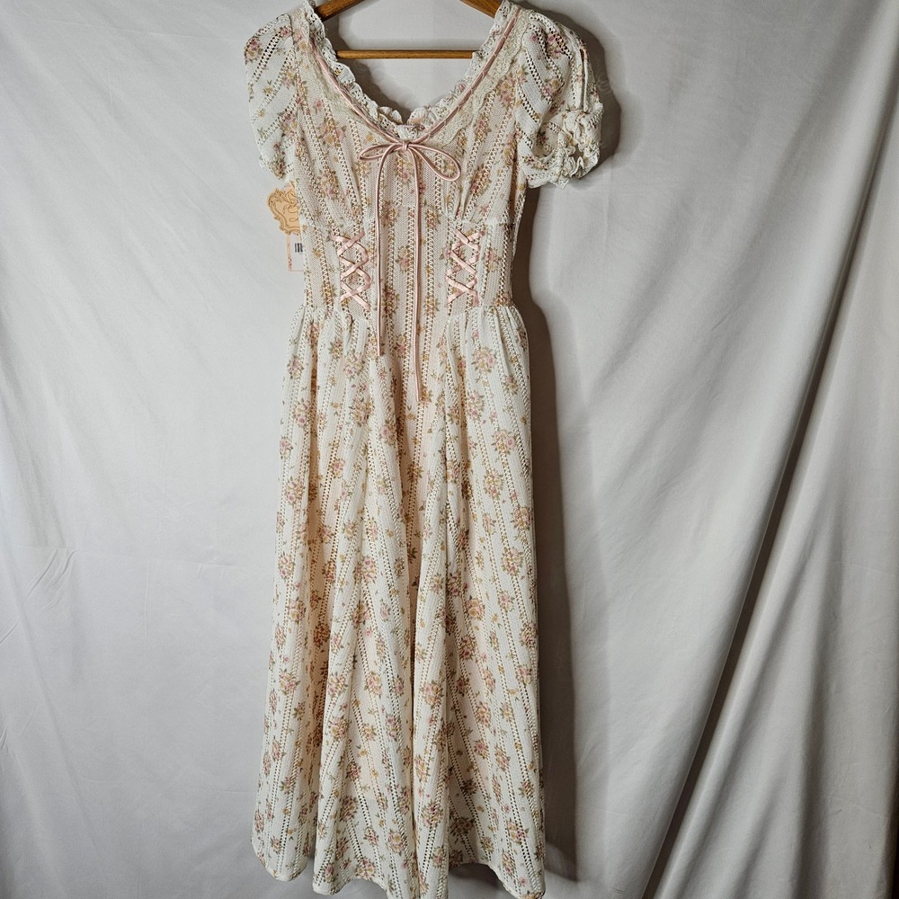 Lacemade Rose Path Corset Dress Sz S NWT